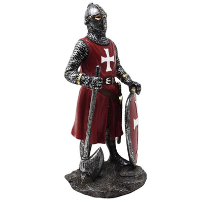 Figur af korsridder 18,5 cm – polyresin – MC-23133