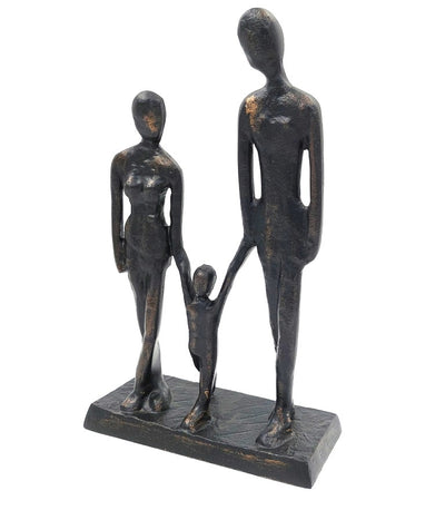 Familie med barn dekorativ figur DI-FIG-022