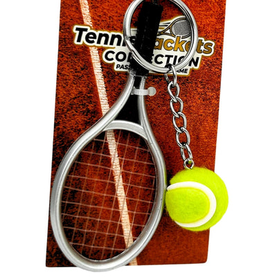 Sportsnøglering, tennisketcher – gave til tennisspiller - TRK-004