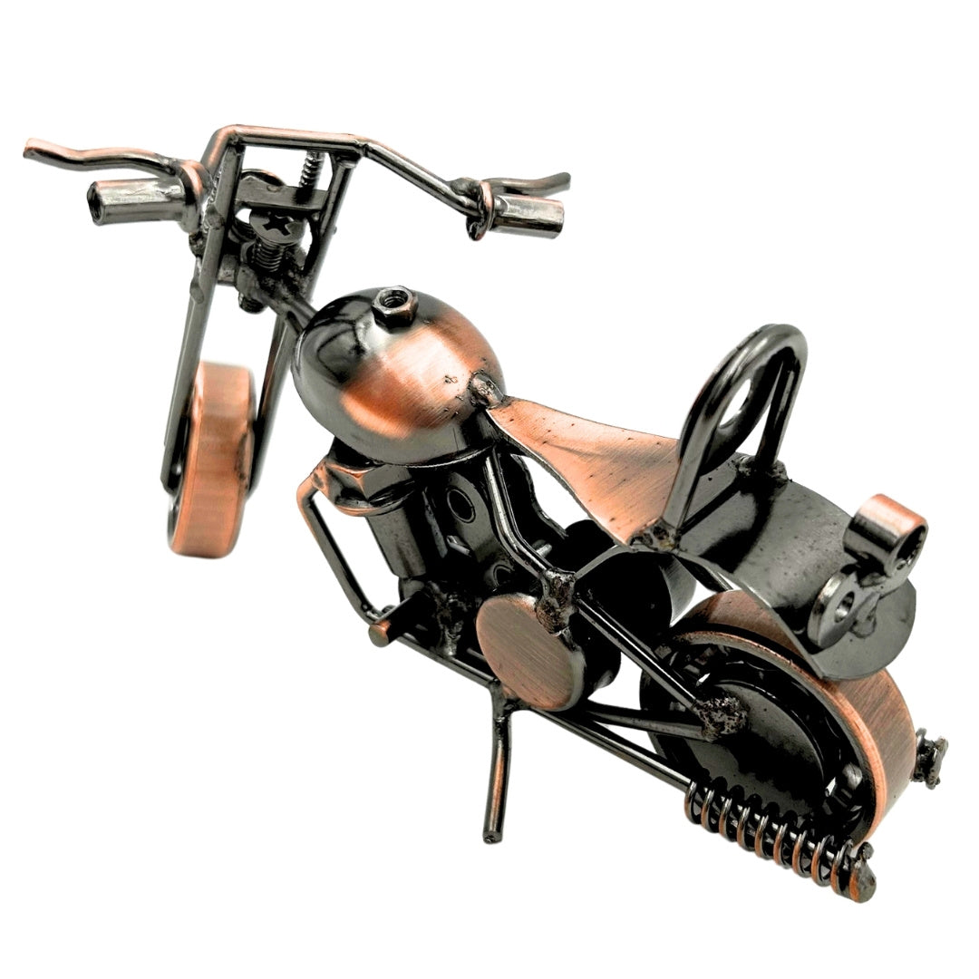 Metalmodel af chopper-motorcykel - M33