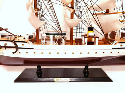 Model af sejlskibet Dar Pomorza 80cm - DARPOM80