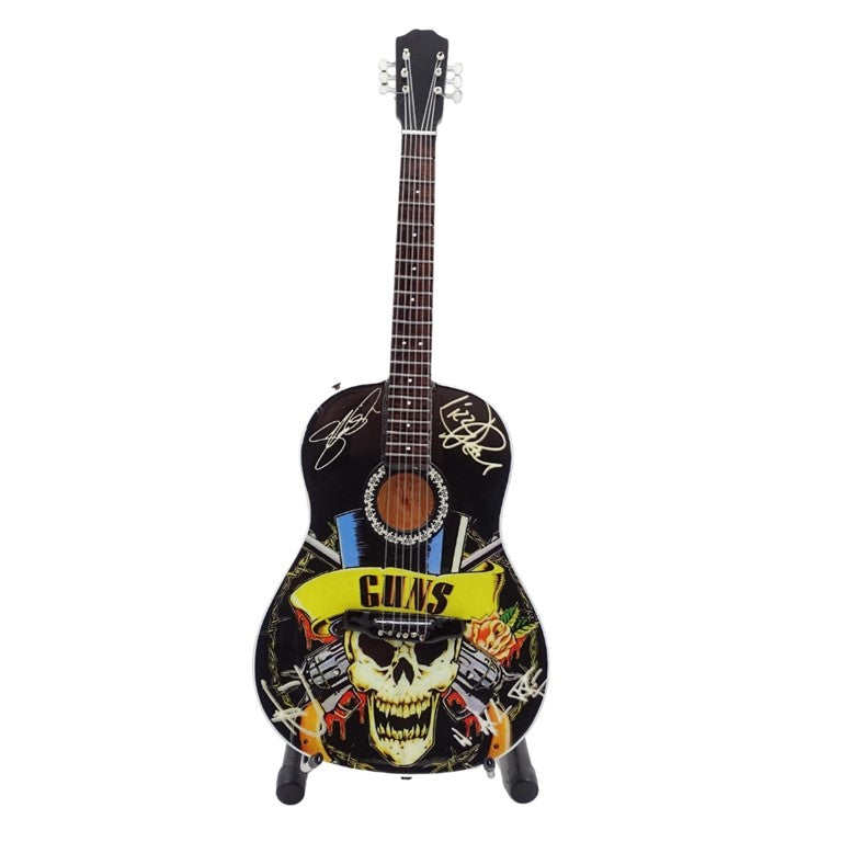 Mini-guitar i Guns N' Roses Tribute-stil MGT-3124
