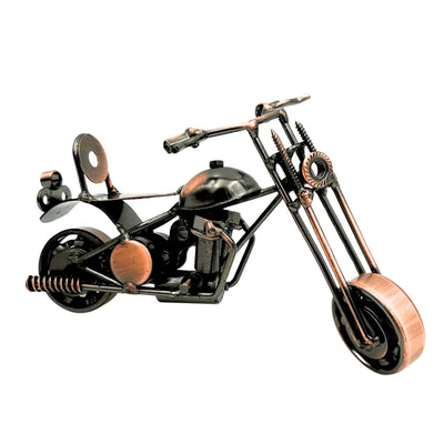 Metalmodel af chopper-motorcykel - M33