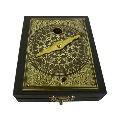 Solur med kompas Kepler-diptykon - replika – H04