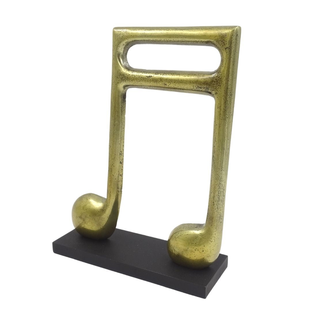 Statuette af en gylden sekstendedelsnode – gave til en musiker
 – MUS-22