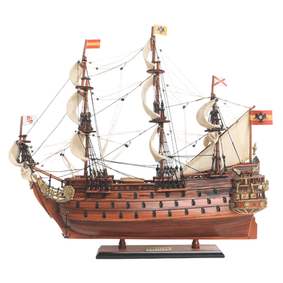 Eksklusiv model af sejlskibet San Felipe – SF4 med mulighed for personlig gravering