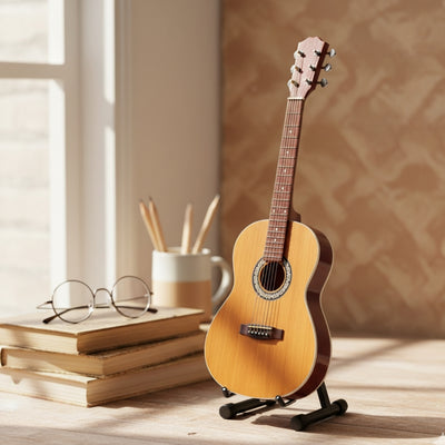 Mini klassisk guitar - trædekoration - MGT-5920