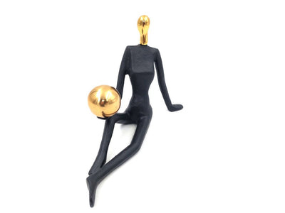 Kvinde gymnast dekorativ figur - DD-OC-2214
