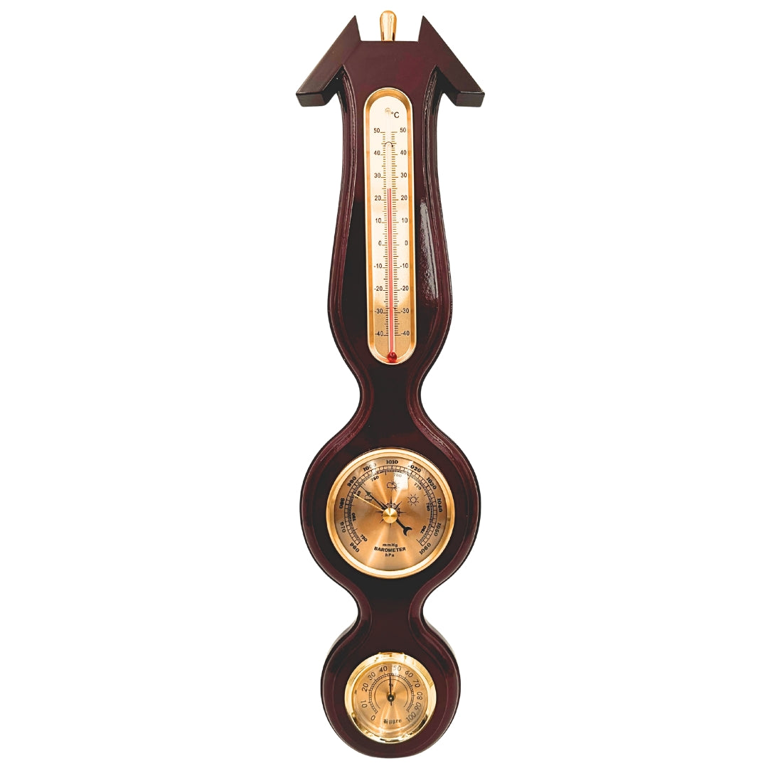 Vejrstation 3-i-1 termometer barometer hygrometer 40cm – YG37