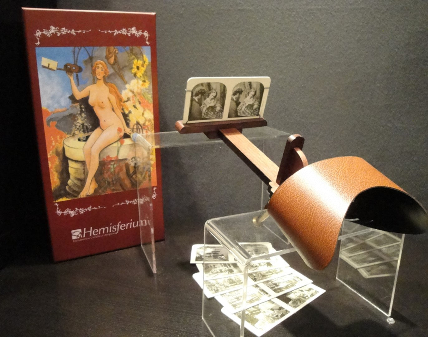 Stereoskop - optisk instrument i retrostil - H60