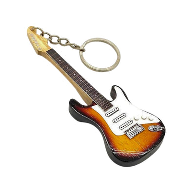 Nøglering - guitar J. Hendrix - mahogni - EGK-0320