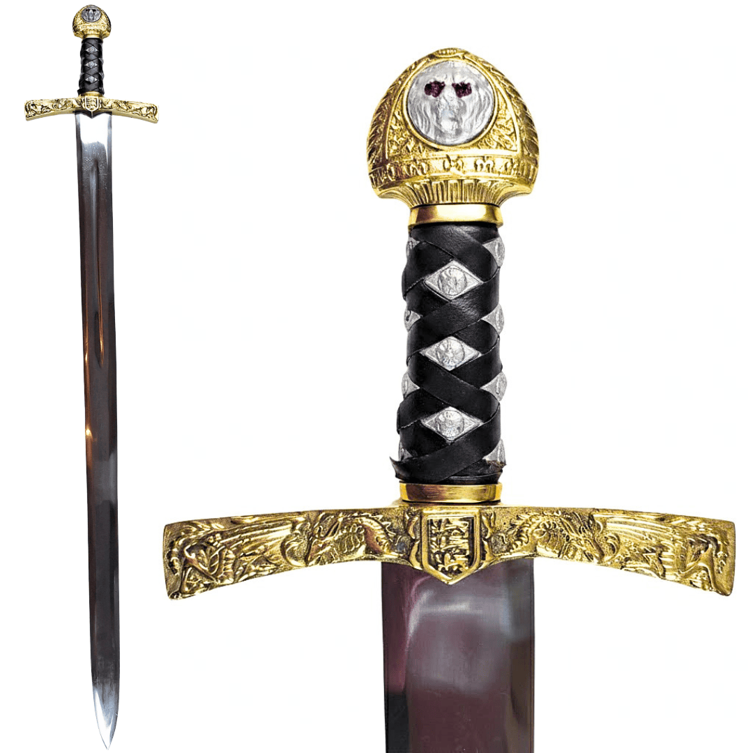 Sværdet Excalibur – eksklusiv replika af Kong Arthurs legendariske sværd – 98,5 cm – DD/192