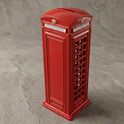 Sparebøsse dekorativ figur – telefonboks - BT