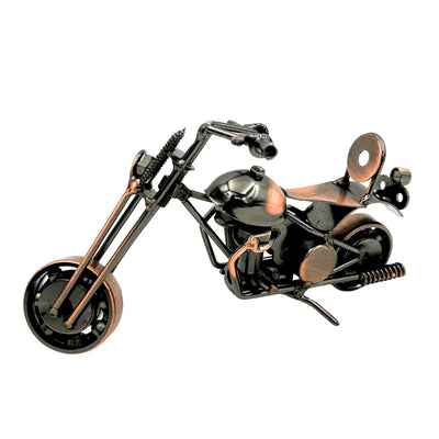 Metalmodel af chopper-motorcykel - M33