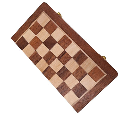 Magnetisk træskakspil 30x30cm foldbart - G614