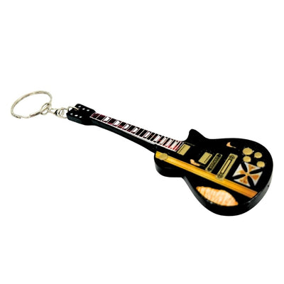 Nøglering guitar i stil med Metallica - James Hetfield - Iron Cross - EGK-0191