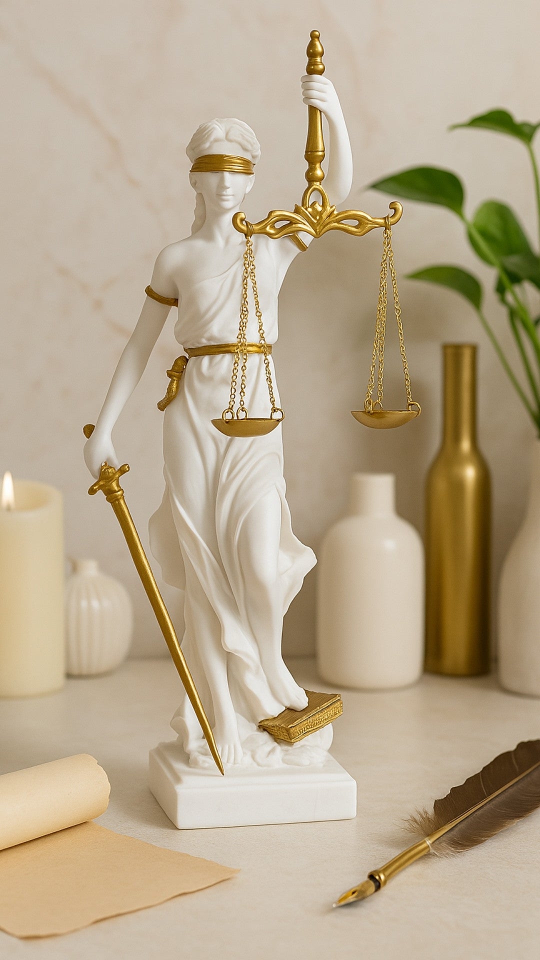 Justitia – gave til jurist - MC-90205