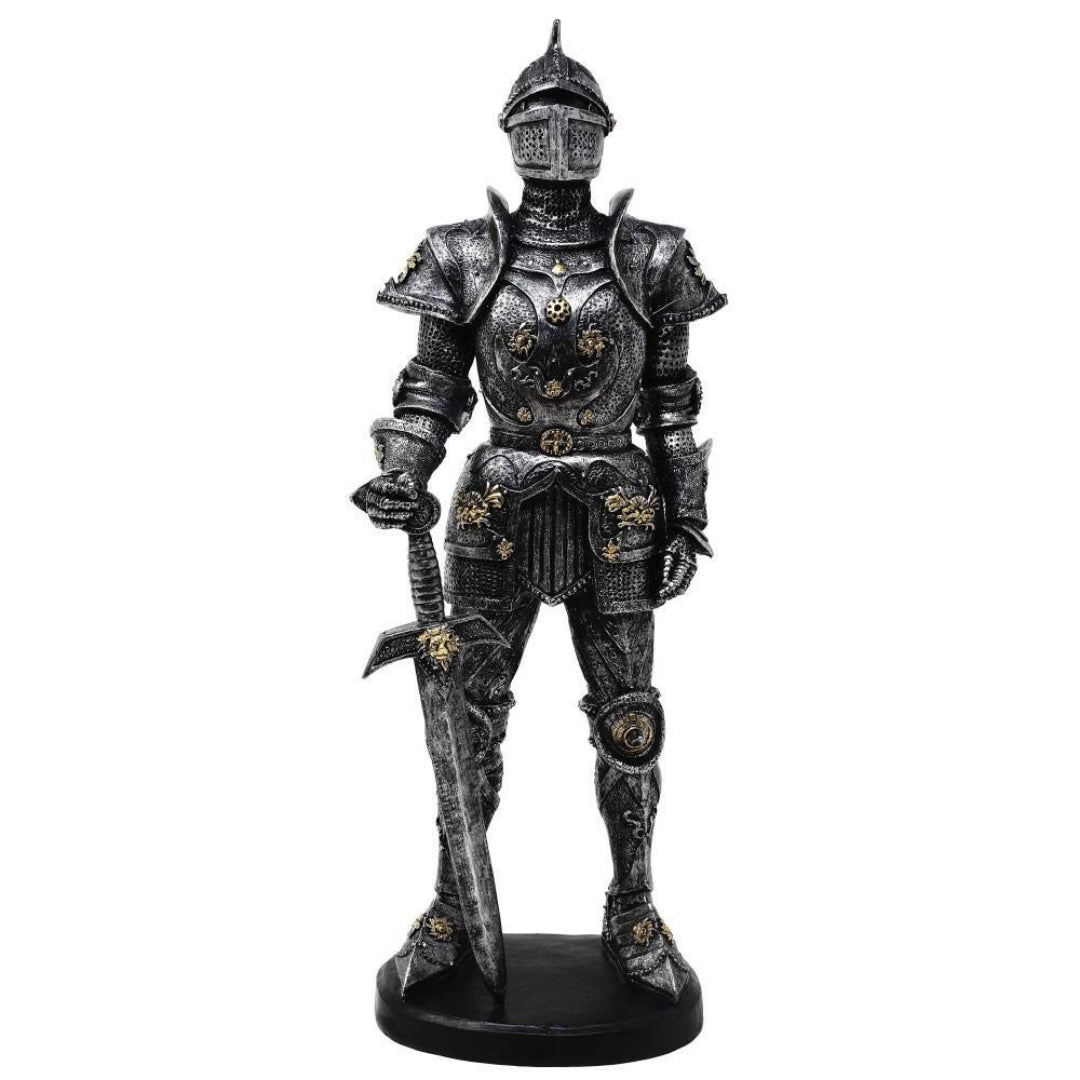 Dekorativ figur – ridder i rustning 39cm – MC-23158