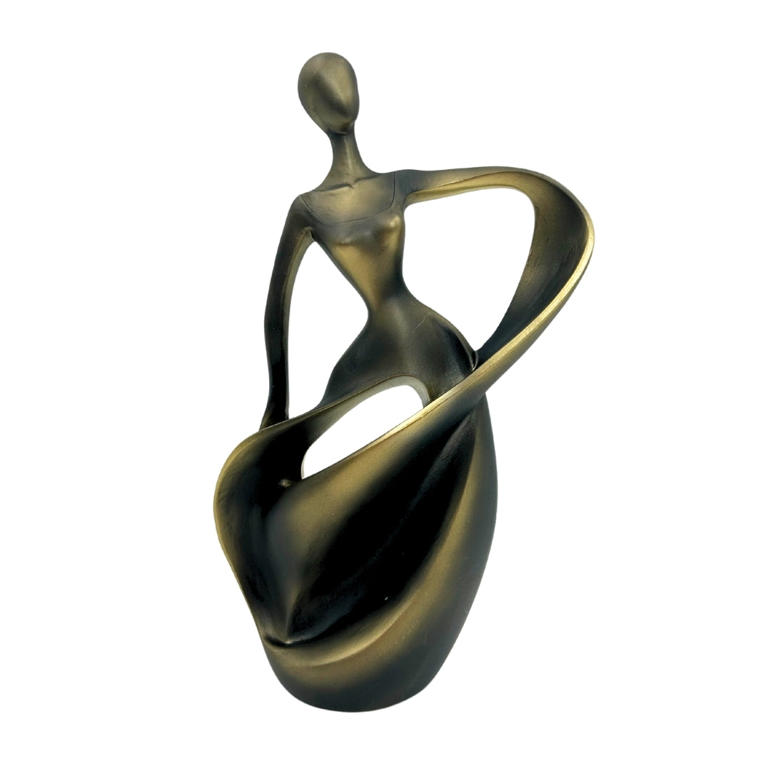 Danserfigur – moderne abstrakt dekoration 24cm - E44446