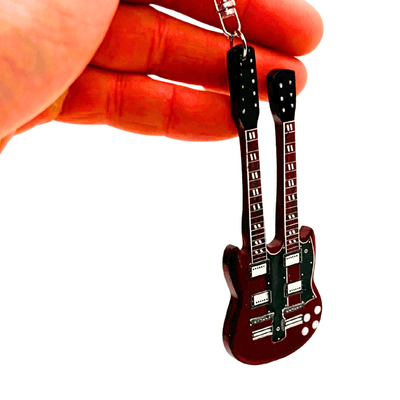 Nøglering guitar Led Zeppelin - Jimmy Page - EGK-0115