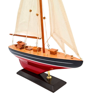 Træmodel af sejlyacht - F1705