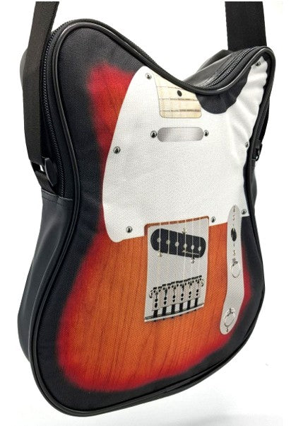 Skuldertaske formet som en elektrisk guitar - RBG-023