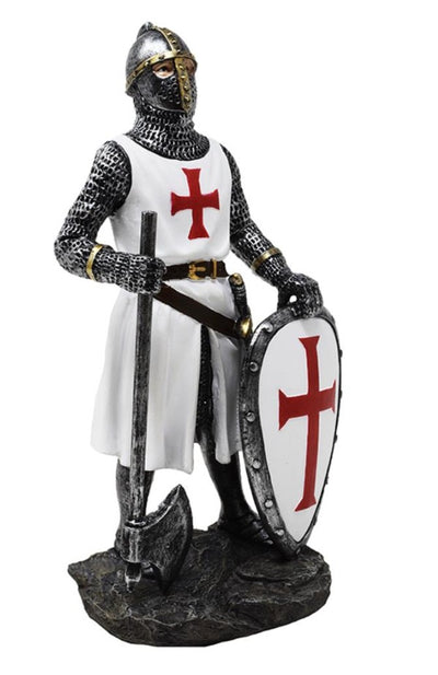 Tempelridderfigur 18,5 cm – Polyresin – MC-23134