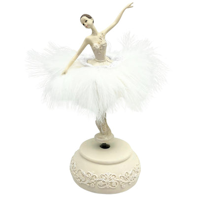 Spilledåse med ballerina Snedronningen, bevægelig 23,5 cm – MP-19009