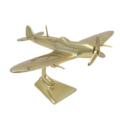 Model af Spitfire-jagerfly - legendarisk fly fra 2. verdenskrig – SPIM