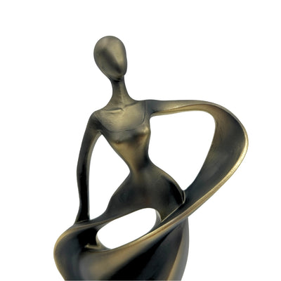 Danserfigur – moderne abstrakt dekoration 24cm - E44446