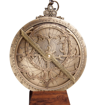 Stort Hartmann-astrolabium i messing - replika - H37