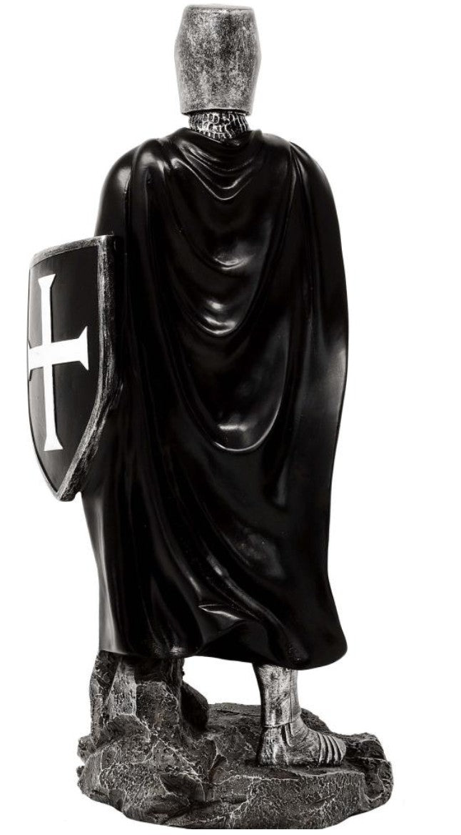 Ridder - korsfarer - figur af polyresin - MC-23078