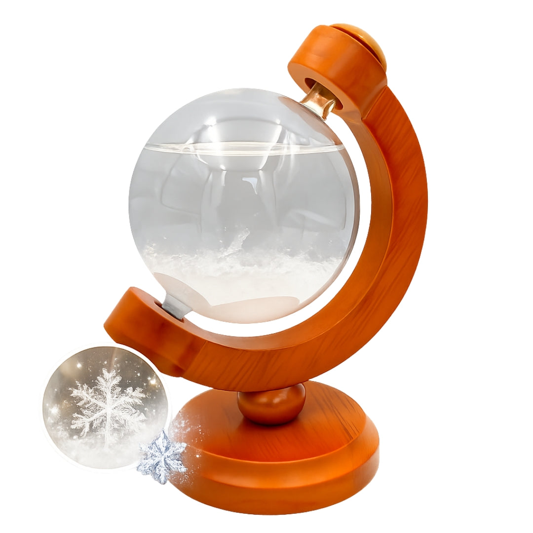 Fitzroy stormglas-globus - skrivebordsdekoration, gadget - BAW11003