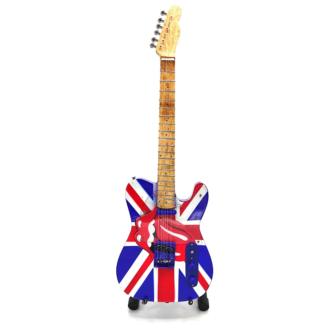 Mini-guitar Rolling Stones UK&Tongue MGT-2301B