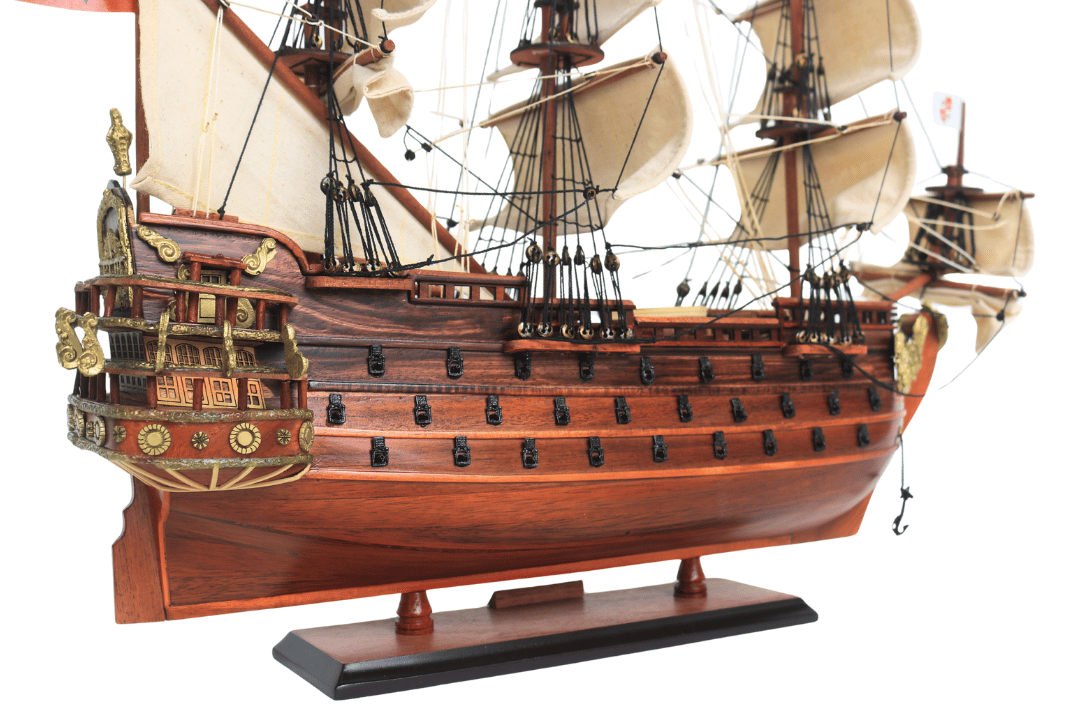 Eksklusiv model af sejlskibet San Felipe – SF4 med mulighed for personlig gravering