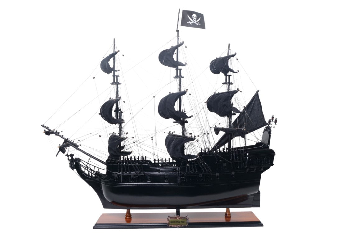 Den Sorte Perle model af piratskib - længde 89cm - BP80R