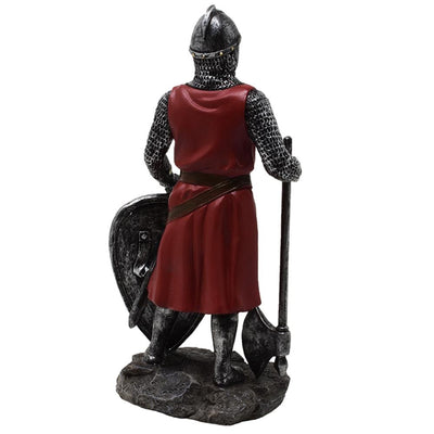 Figur af korsridder 18,5 cm – polyresin – MC-23133