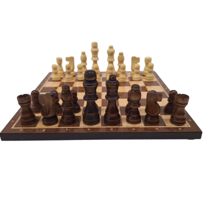 Store træskak 37 x 37 cm – 1050736