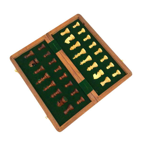 Magnetisk træskak 25x25cm - DNU-026