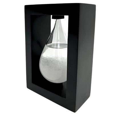Fitzroys stormbarometer i træindfatning - dråbe Storm Glass – BAW1