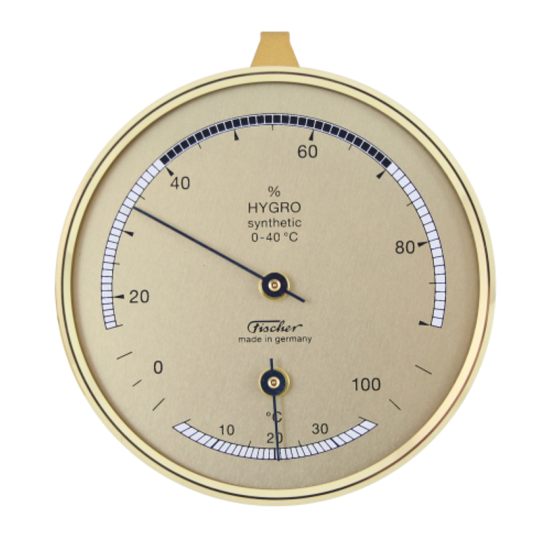 Premium hygrometer og termometer til hjemmet - Fischer - 123TMS