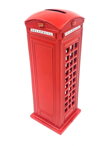 Sparebøsse dekorativ figur – telefonboks - BT