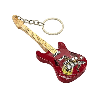 Nøglering guitar i stil med Iron Maiden – Eddie – Tribute EGK-0900