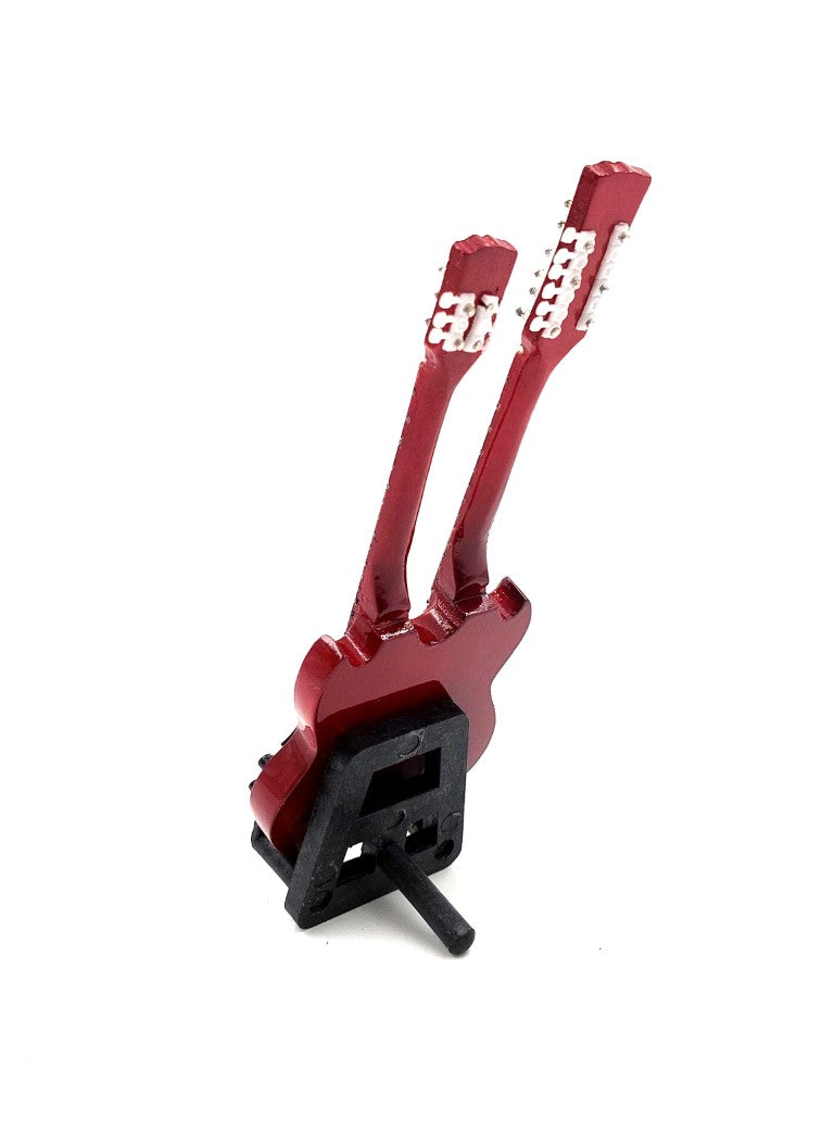Mini-guitar 15cm - BMG-020 i stil med Jimmy Page