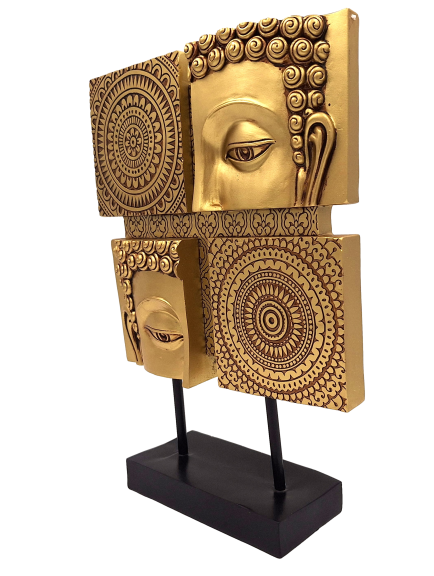 Buddhistisk mandalafigur - 4 elementer - 43715