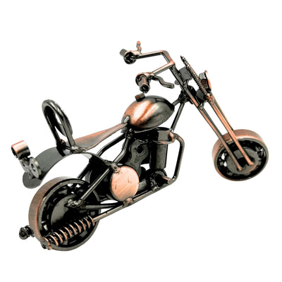 Metalmodel af chopper-motorcykel - M33