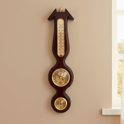 Vejrstation 3-i-1 termometer barometer hygrometer 40cm – YG37