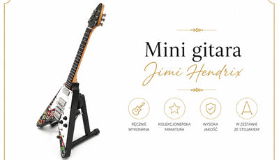 Mini-guitar Jimi Hendrix - Psychodelic F. V - MGT-1182