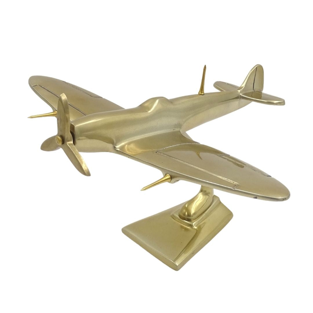 Model af Spitfire-jagerfly - legendarisk fly fra 2. verdenskrig – SPIM