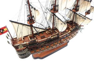 Model af sejlskibet San Felipe 80cm med mulighed for personlig gravering